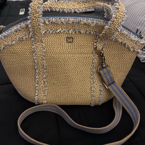 Eric Javitz top handle bag. See pic of description and size. excellent condition